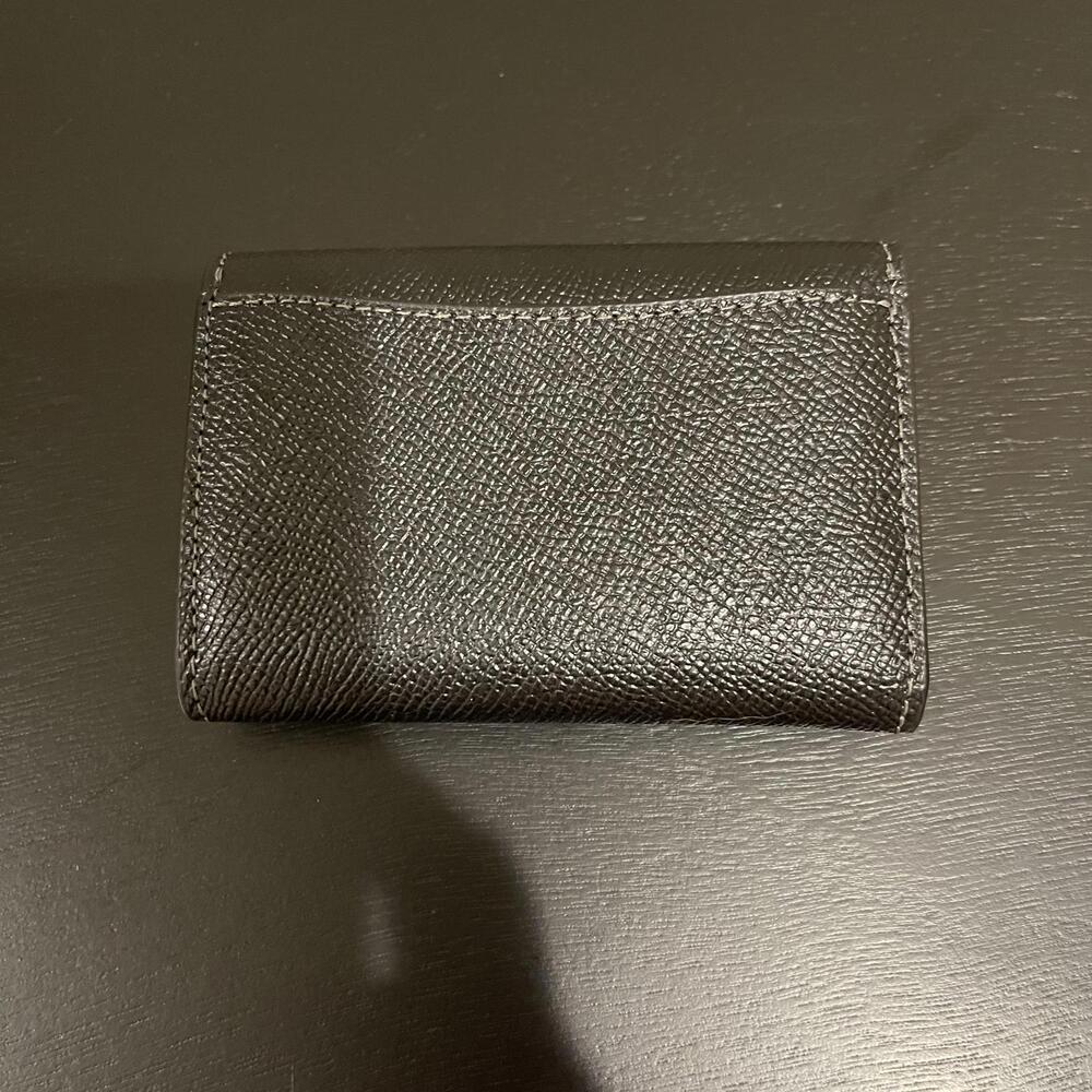 Coach Flap Card Case CH487 In Black - NWT - Picture 3 of 4